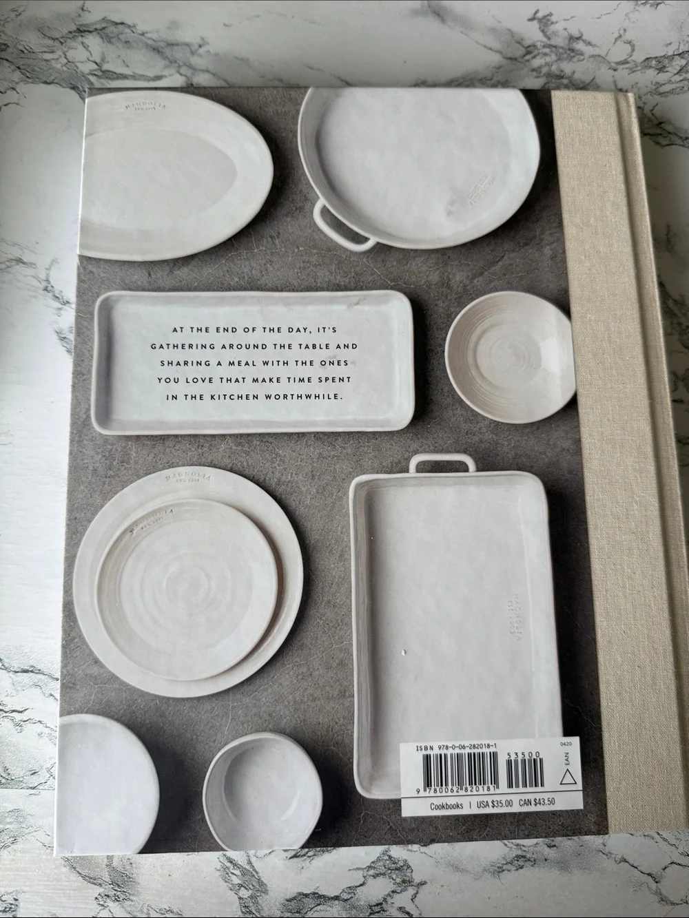 Magnolia Table Cookbook by - White/Cream Cover